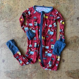 Little Sleepies trains zippie 6-12 months